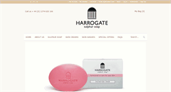 Desktop Screenshot of harrogate-sulphur-soap.com